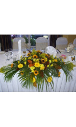 Top Table Autumn weddings Flowers